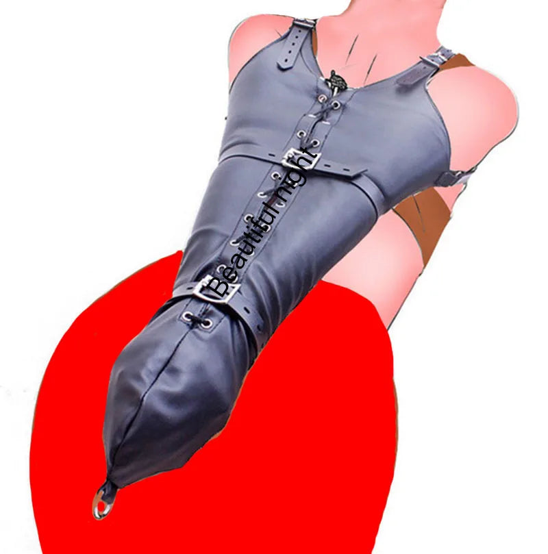 Manches de Contrainte BDSM – Gants de Bondage Arrière