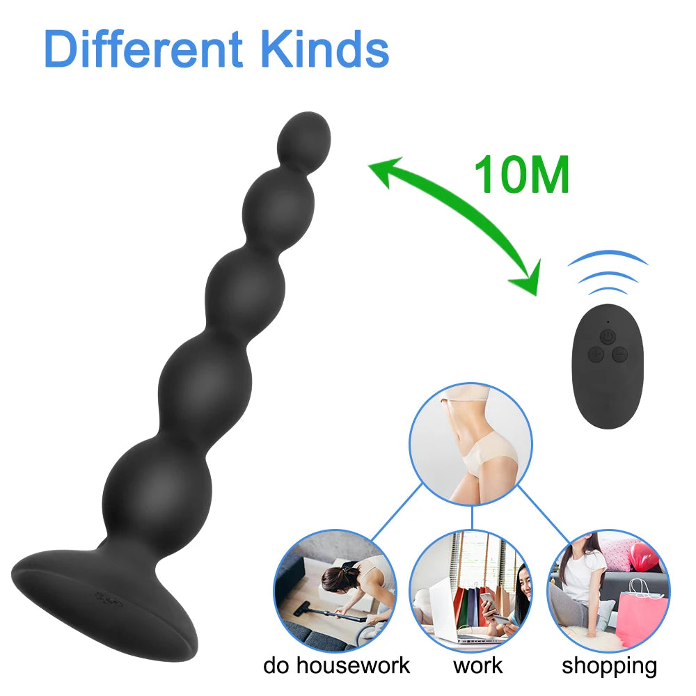 "VibeBeads" – Plaisir Anal & Stimulation Polyvalente