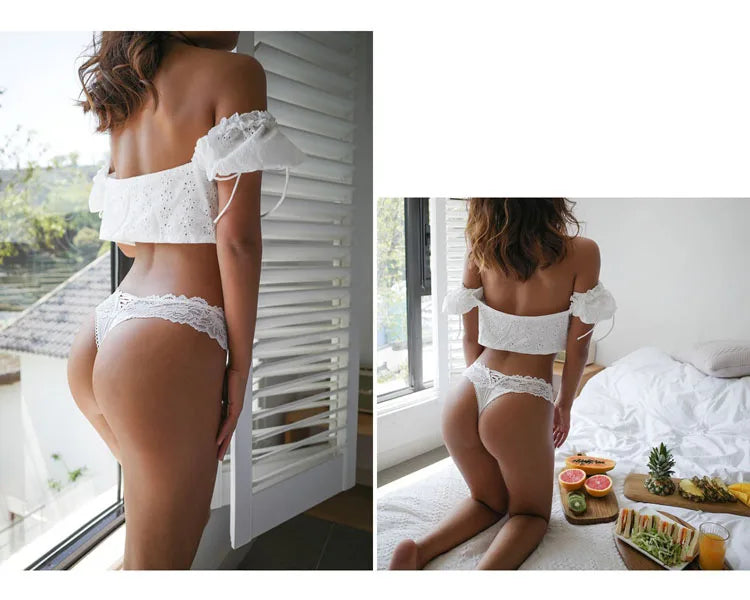 Lace Temptation – String Brodé