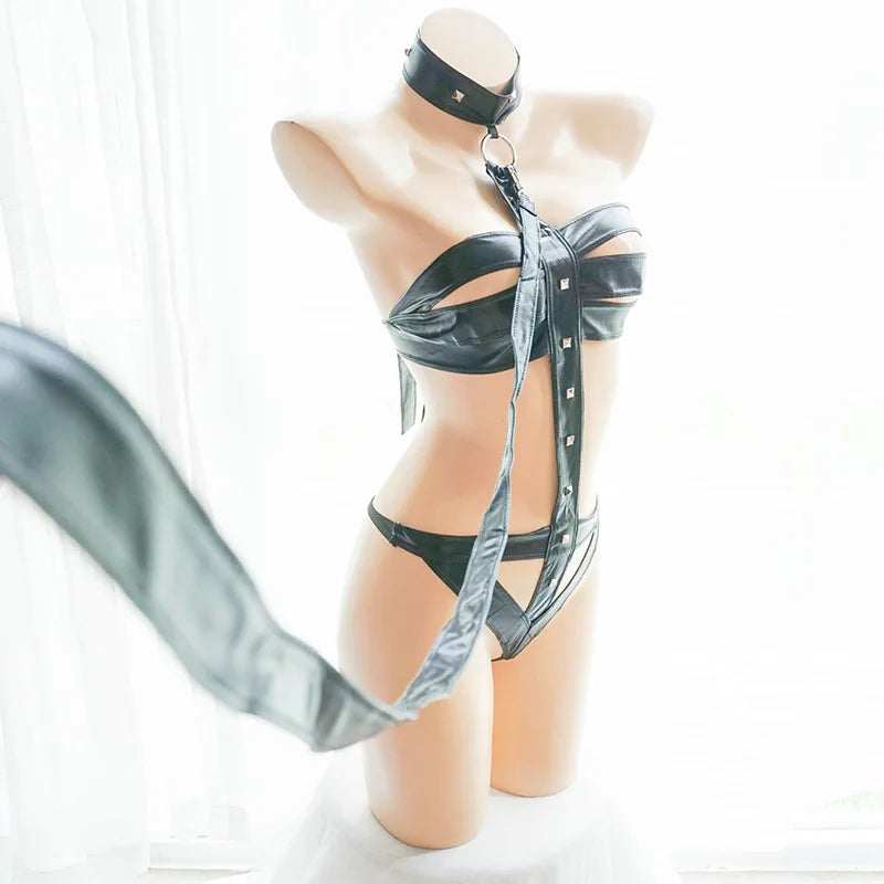 Shadow Vixen – Catsuit Effet Latex Ultra Sexy