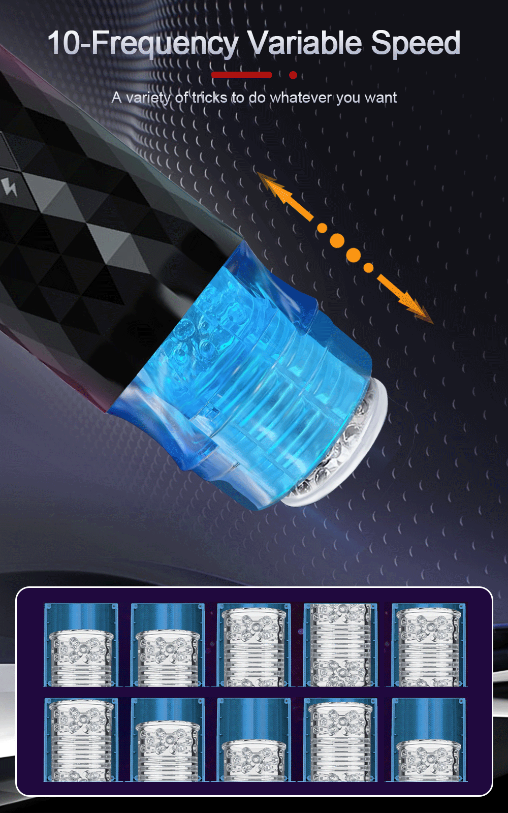 Masturbateur Automatique – Piston & Rotation