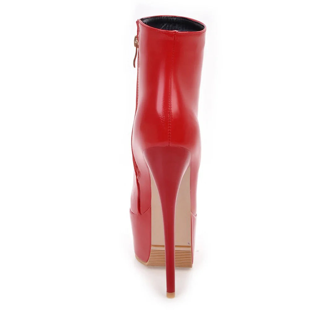 "DoraTasia Winter Party" – Ankle Boots à Talons Ultra-Sexy