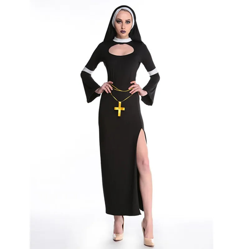 "Nun's Temptation" – Costume Sexy et Élégant