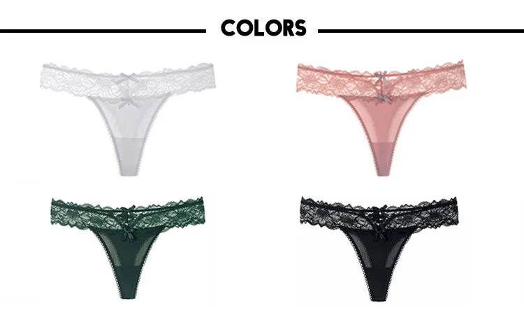 Lace Temptation – String Brodé