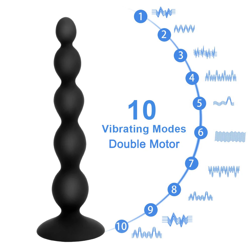 "VibeBeads" – Plaisir Anal & Stimulation Polyvalente