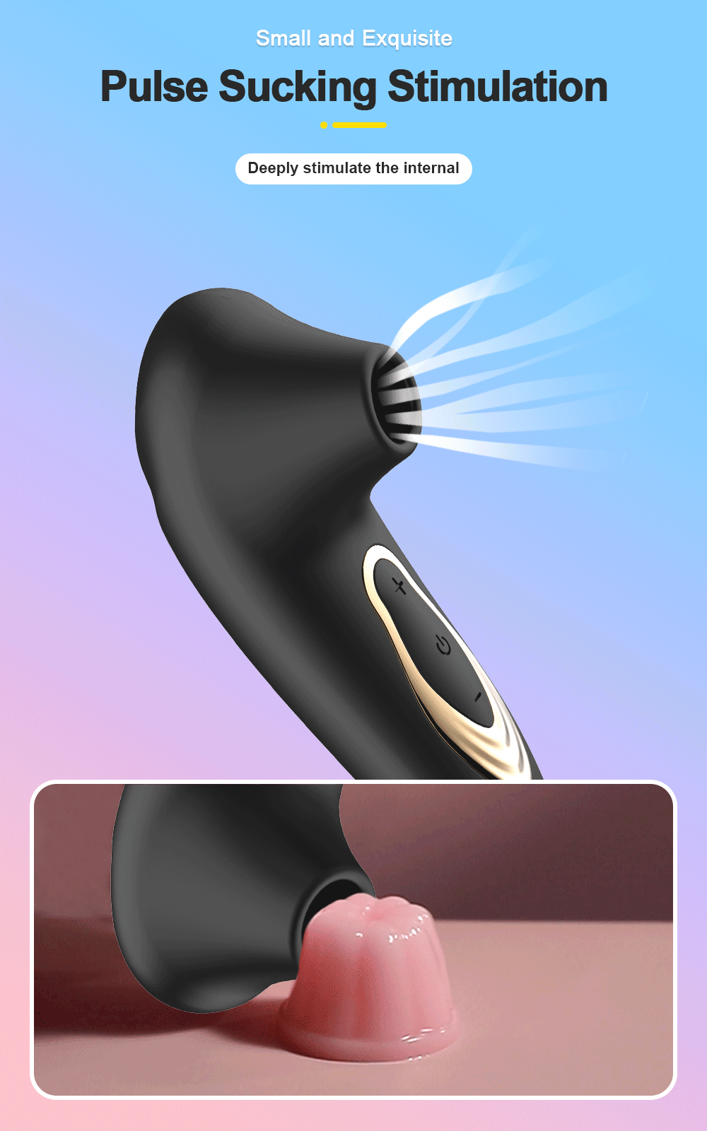 "Suckly" – Stimulateur Clitoridien à Succion Puissante