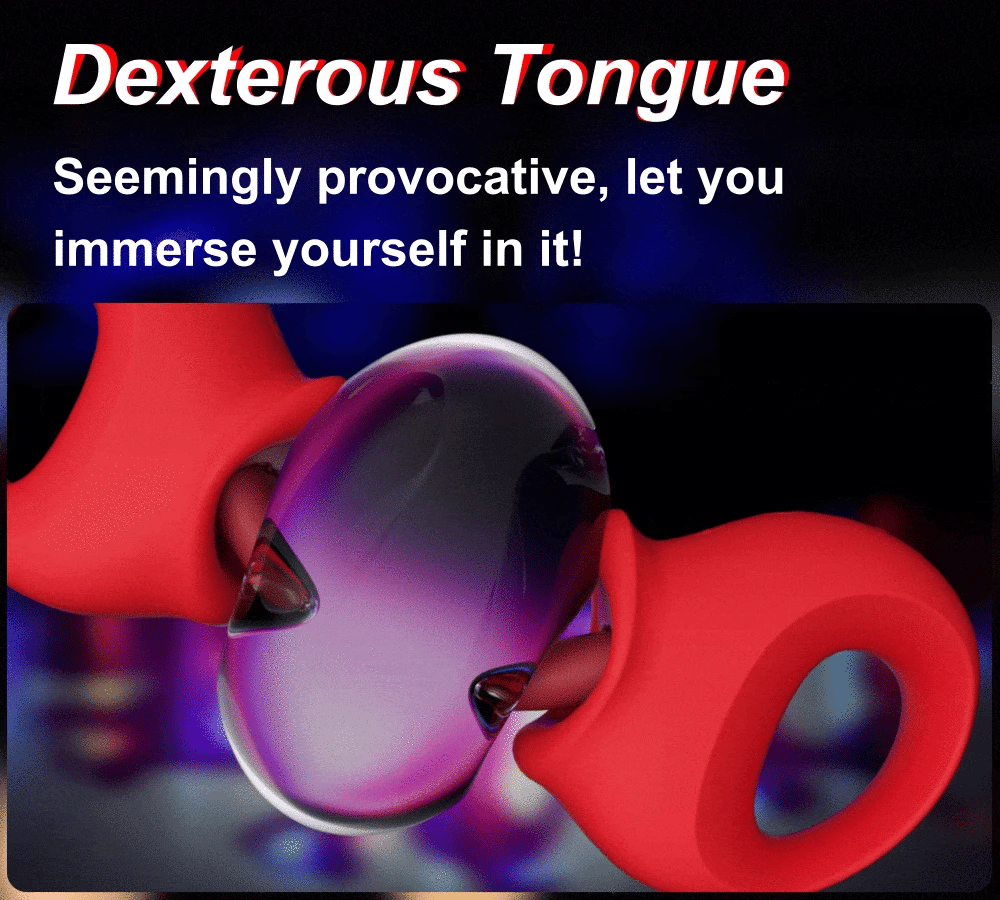 "LickWave" – Stimulateur Clitoridien à Langue Vibrante