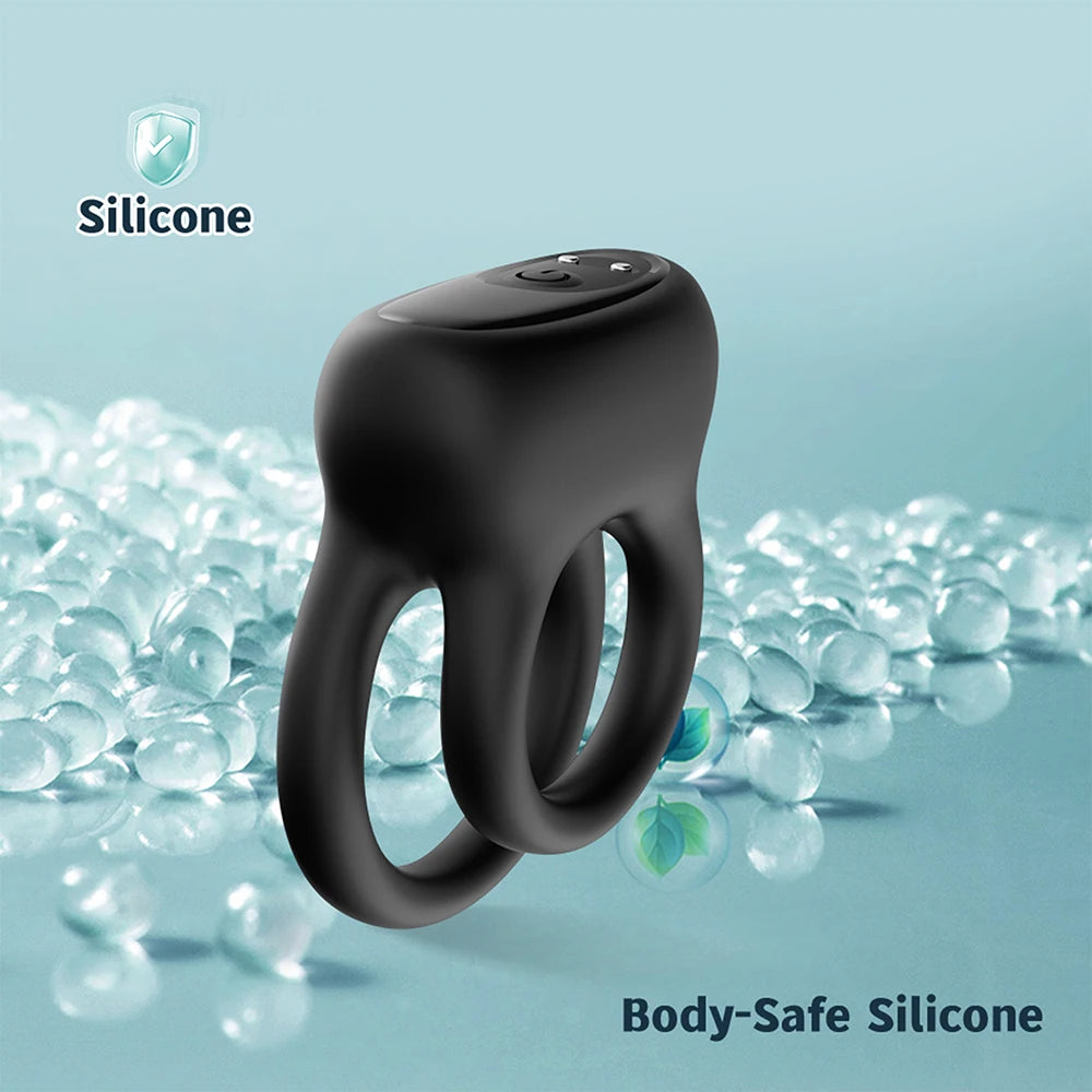 "VibeRing" – Anneau Vibrant Connecté pour Homme