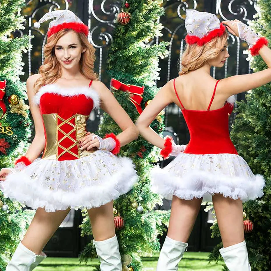 "Red Hot Nurse" – Uniforme de Infirmière Sexy Cosplay