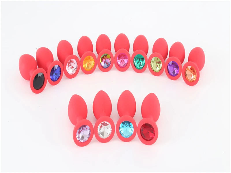 "SilkPlug" – Plug Anal en Silicone Unisexe avec 3 Tailles Ajustables