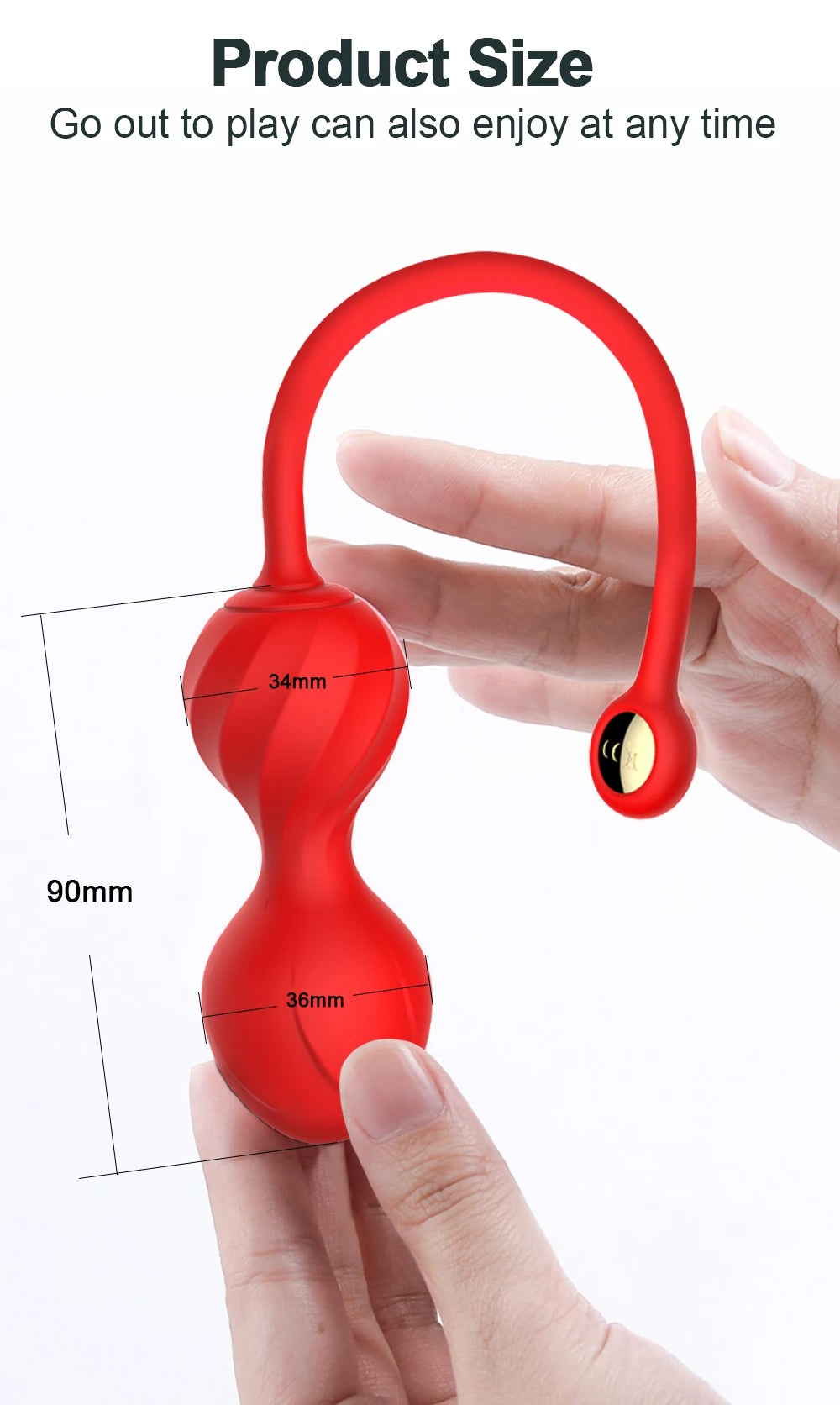 "VibeWear" – Vibrateur Bluetooth avec Contrôle App et Stimulation du G-Spot