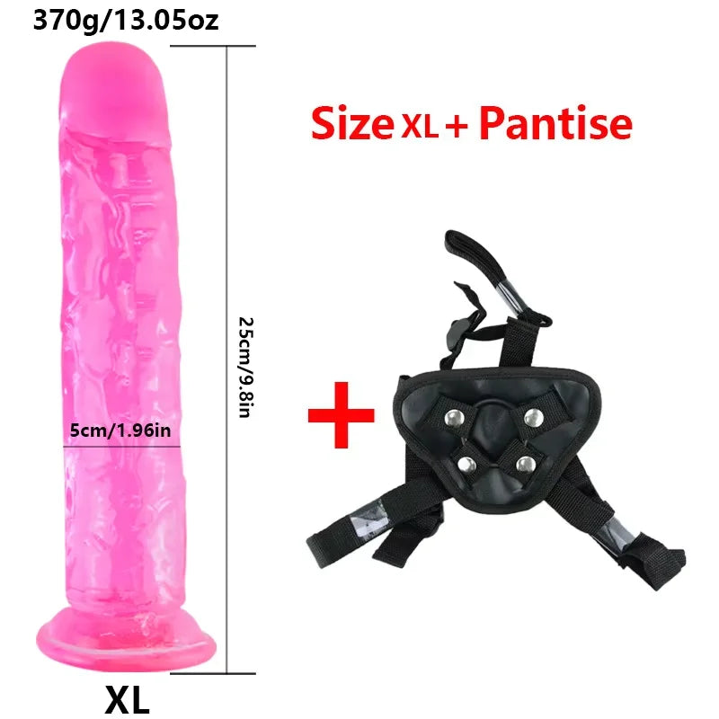 "DynaStrap" – Strap-On Ajustable & Stimulation Maximale