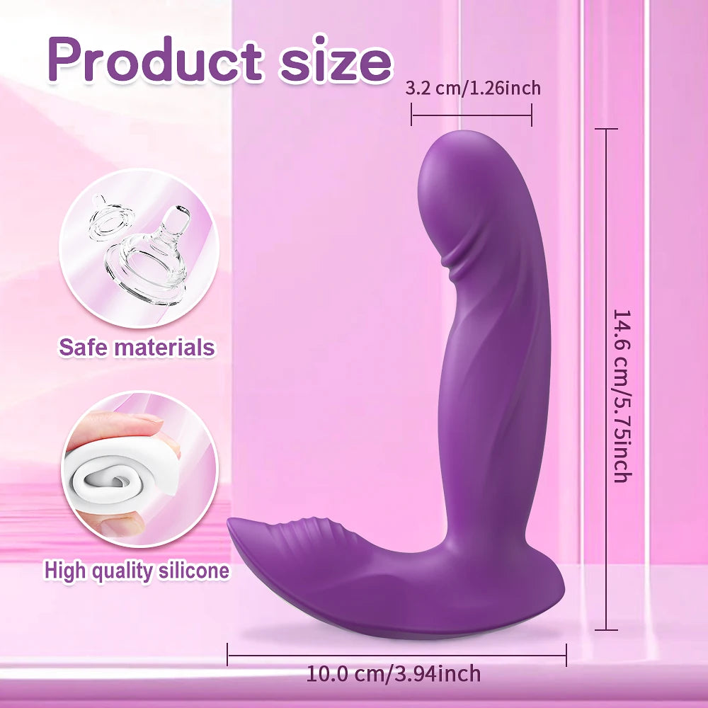 "AppPulse" – Vibrateur Bluetooth avec Thrusting et Stimulation G-Spot