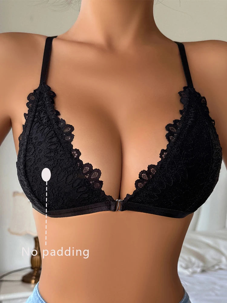 "Crimson Elegance" – Soutien-gorge ultra-mince et sensuel