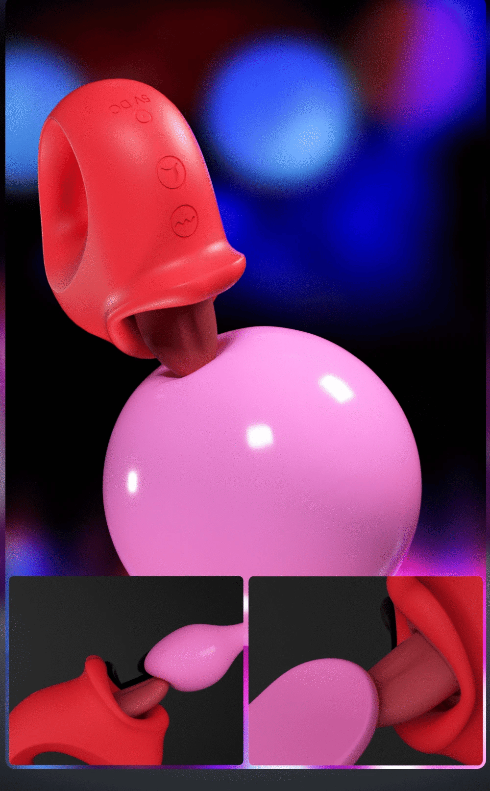 "LickWave" – Stimulateur Clitoridien à Langue Vibrante