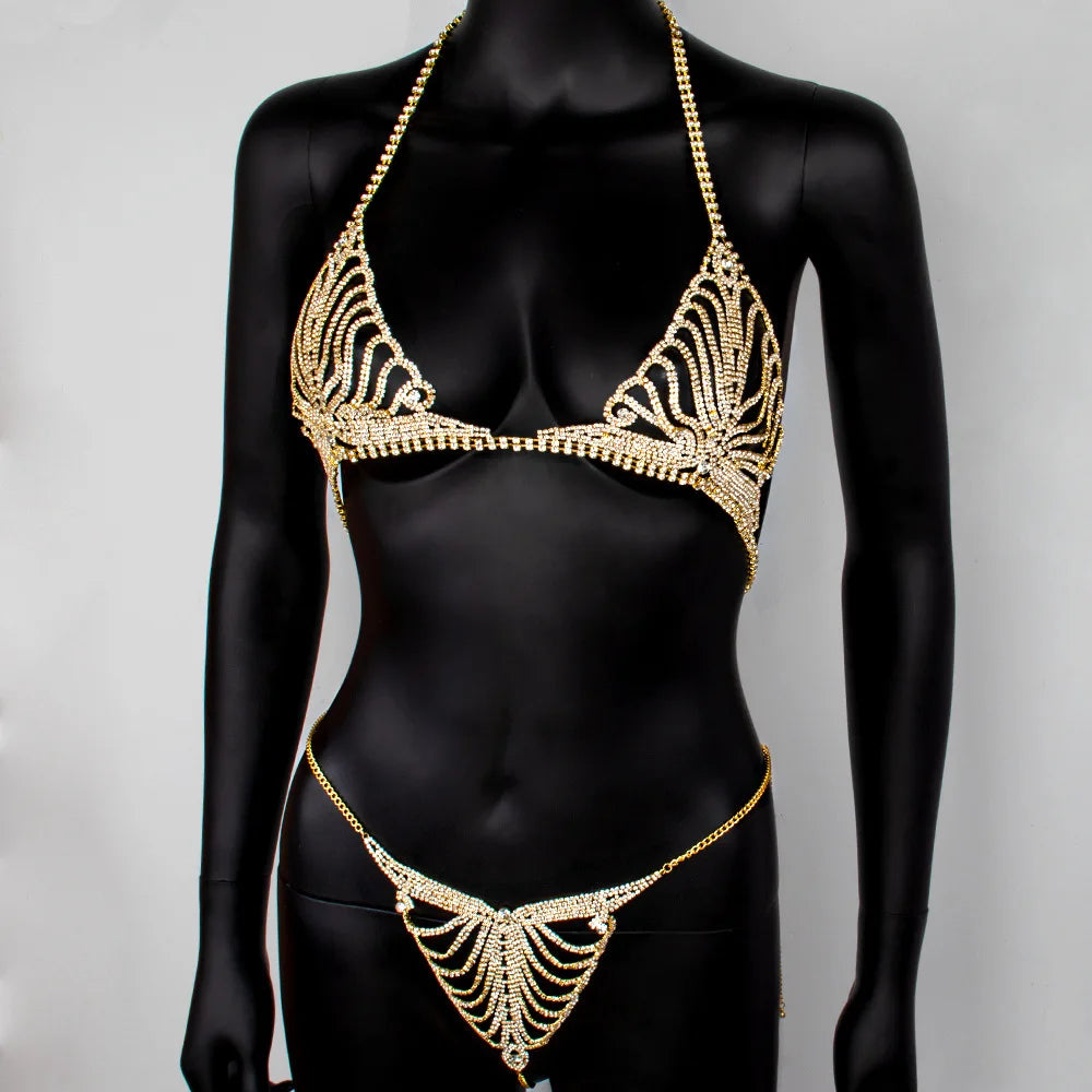 Crystal Maze – Ensemble Strass & Transparence