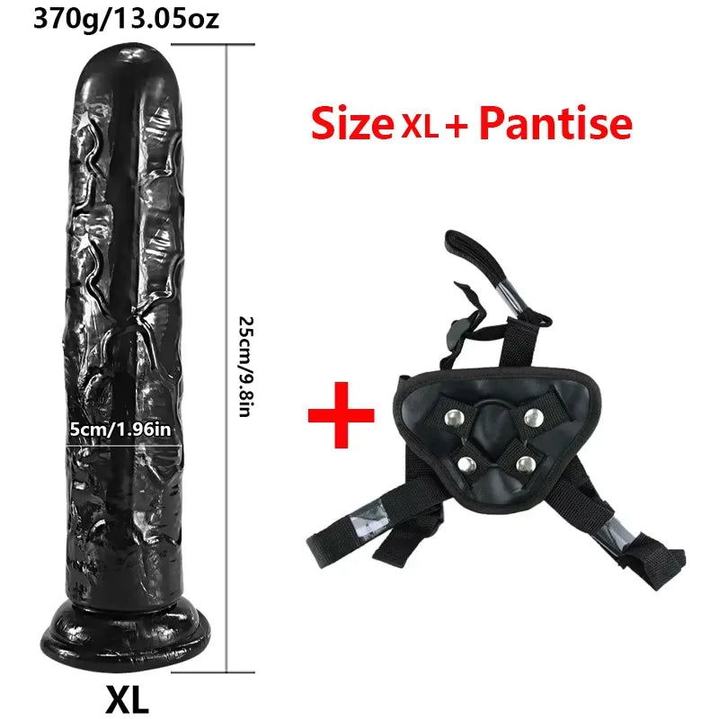 "DynaStrap" – Strap-On Ajustable & Stimulation Maximale