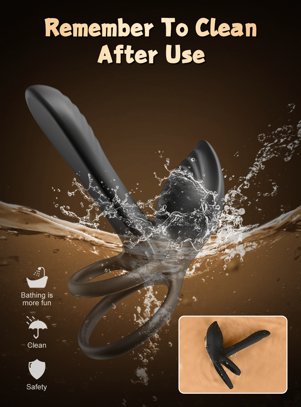 "VibeLock" – Anneau Vibrant Bluetooth pour Couples