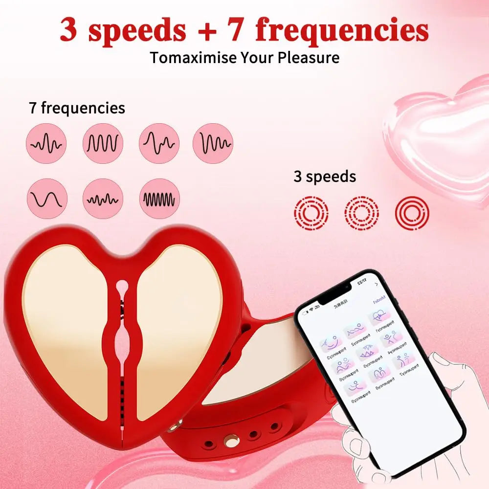 Pinces Vibrantes Connectées – Stimulation des Tétons & Massage Érotique