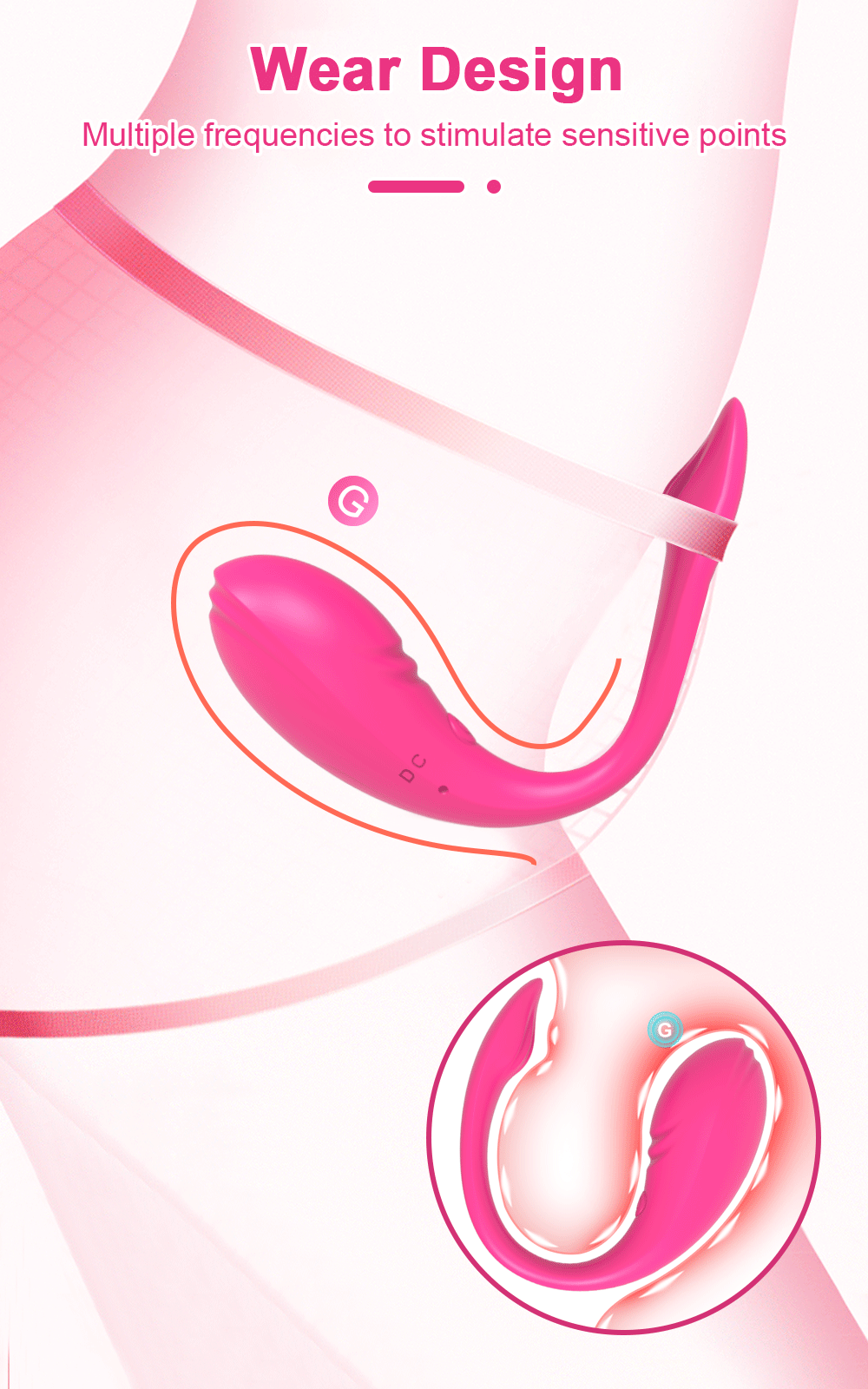 "LushEgg" – Vibromasseur Œuf Connecté & Télécommandé