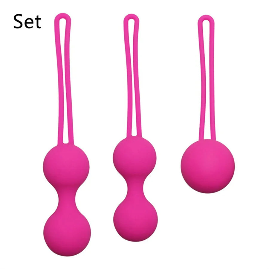 "Silicone Kegel Balls Trainer" – Boules de Geisha pour Tonification Périnéale
