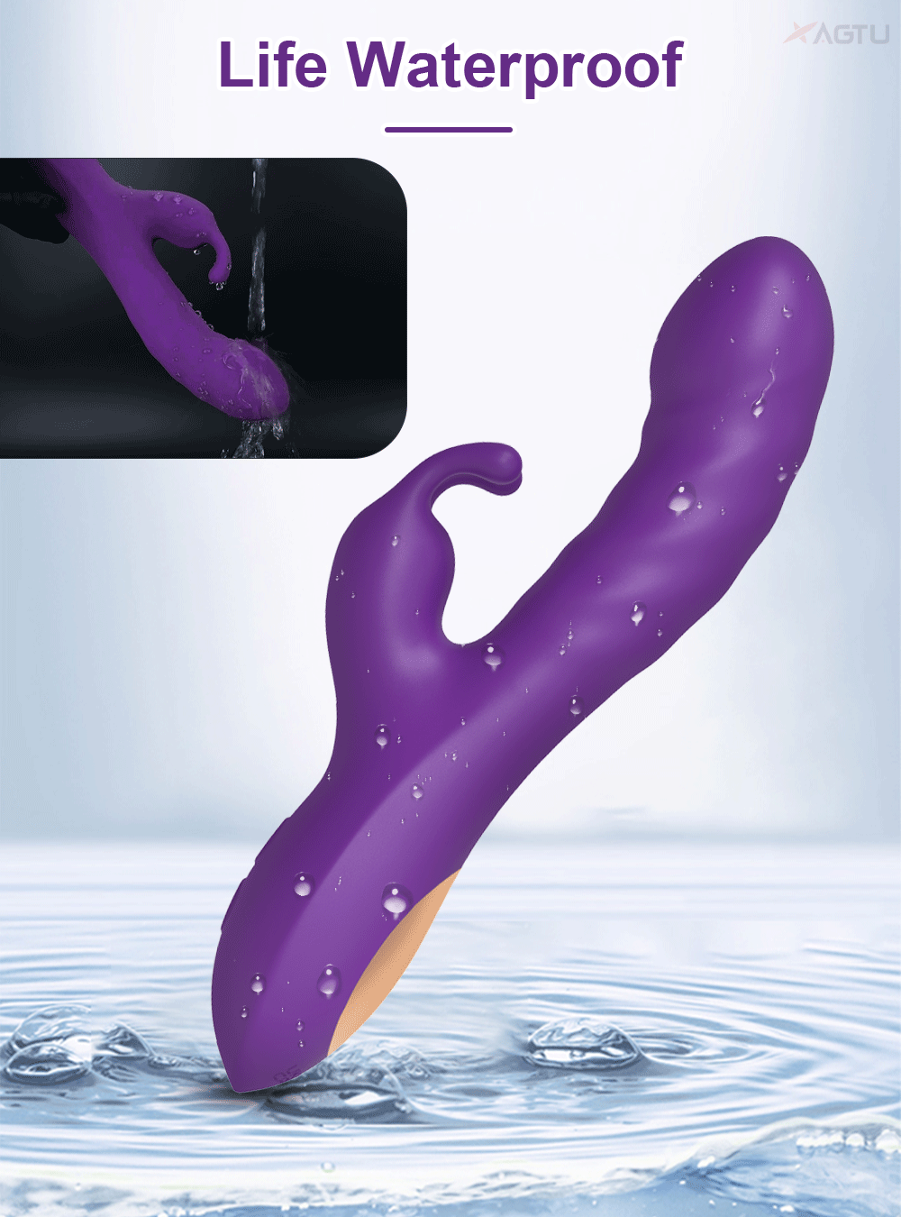 "Rabbit Bliss" – Vibrateur G-Spot et Clitoris à Double Moteur