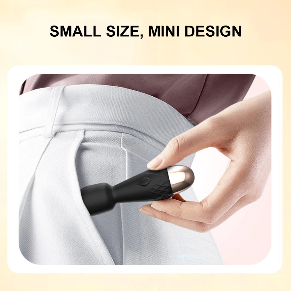 "Mini Magik" – Vibromasseur Compact & Ultra-Puissant