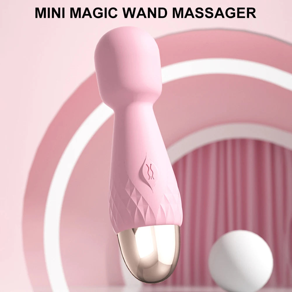 "Mini Magik" – Vibromasseur Compact & Ultra-Puissant
