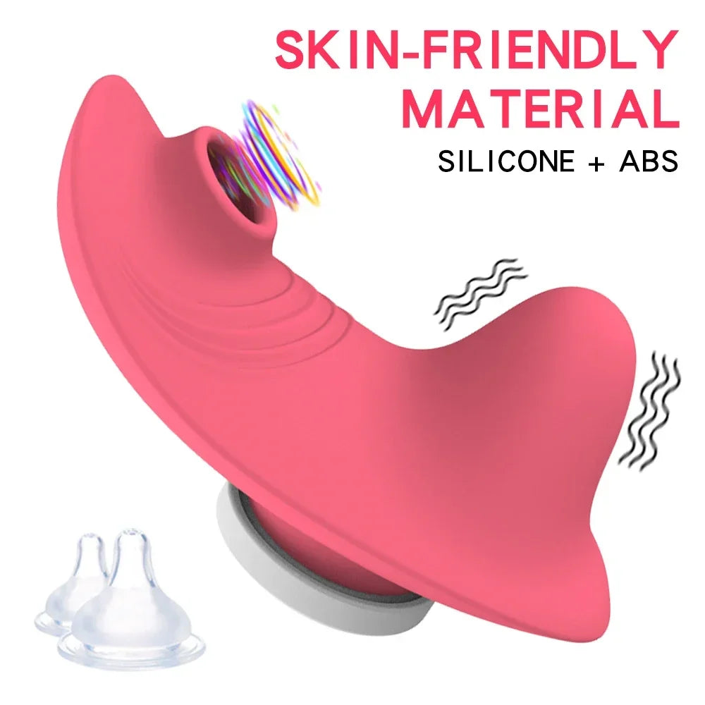 "Sensuelle Vortex" – Vibromasseur & Stimulateur à Succion Télécommandé