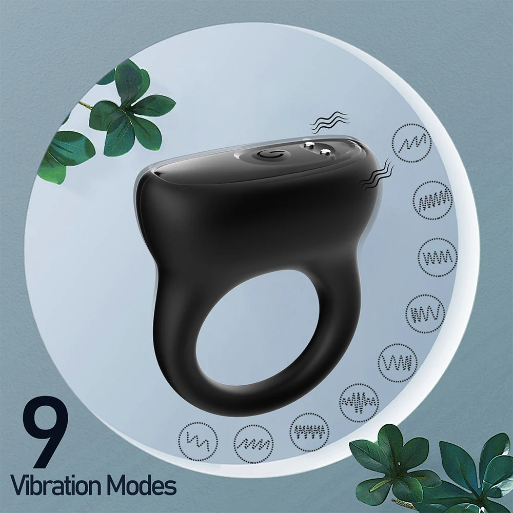 "VibeRing" – Anneau Vibrant Connecté pour Homme