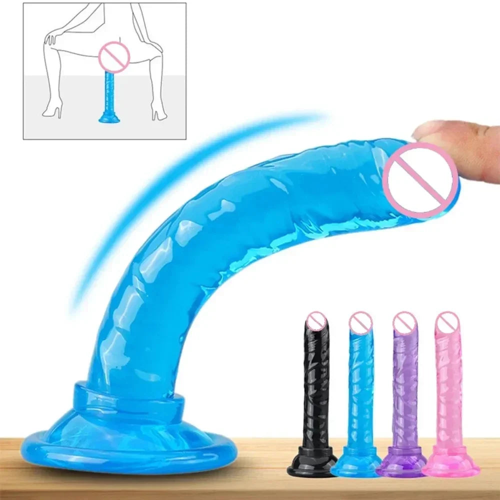 "Sensual Bliss" – Dildo Strap-On avec Stimulateur G-Spot et Clitoris
