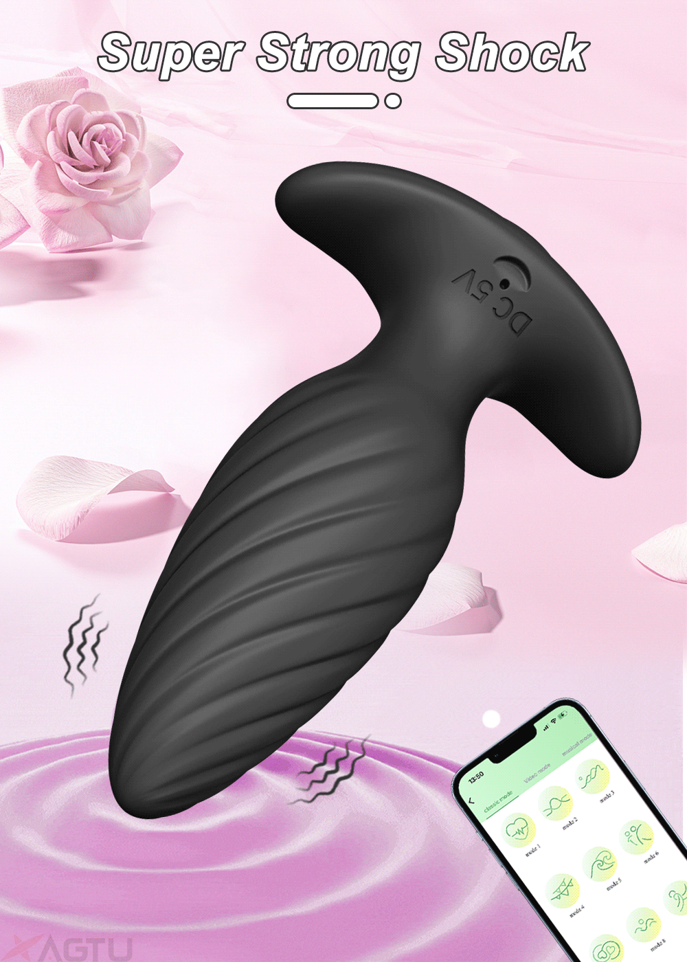 "ProstaVibe" – Plug Anal avec Contrôle APP Bluetooth pour Hommes et Femmes