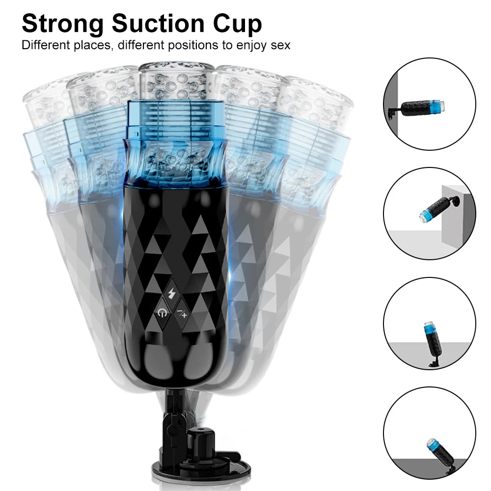 Masturbateur Automatique – Piston & Rotation