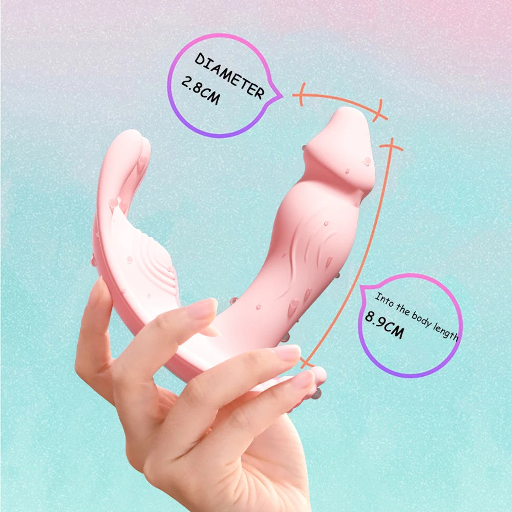"Secret Pulse" – Vibromasseur Discret Télécommandé