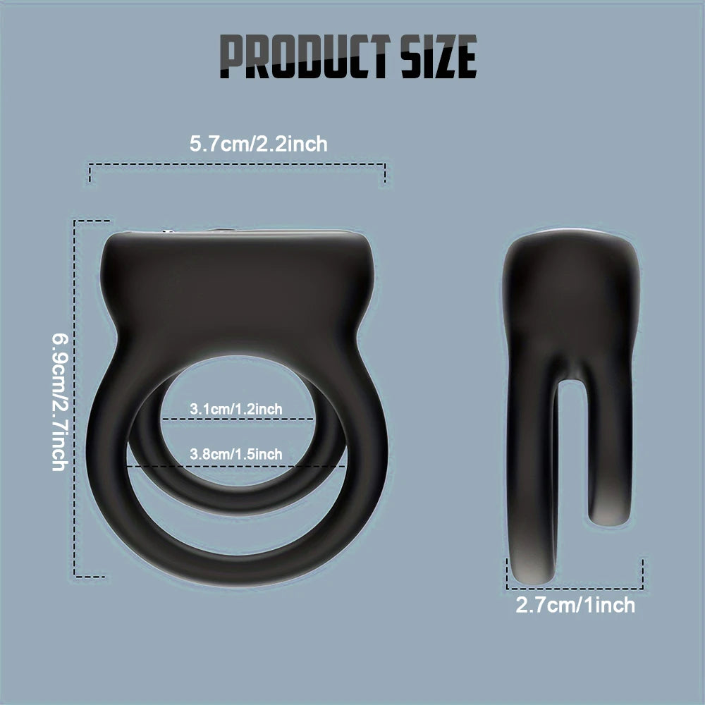 "VibeRing" – Anneau Vibrant Connecté pour Homme