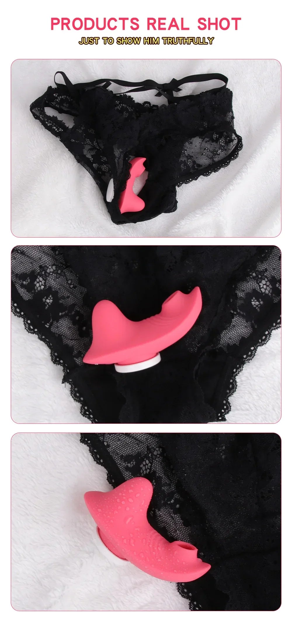 "Sensuelle Vortex" – Vibromasseur & Stimulateur à Succion Télécommandé