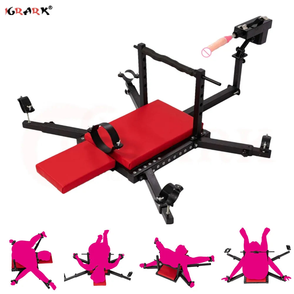CrabX – Fauteuil Érotique Multifonction BDSM & Jeux de Couples
