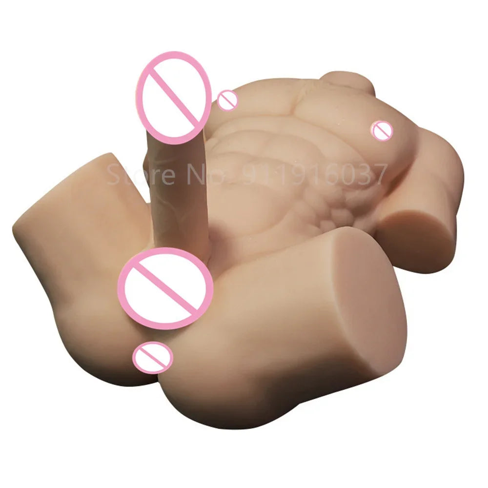 Maximus Torso" – Plaisir Musclé et Réaliste pour Femmes & Hommes