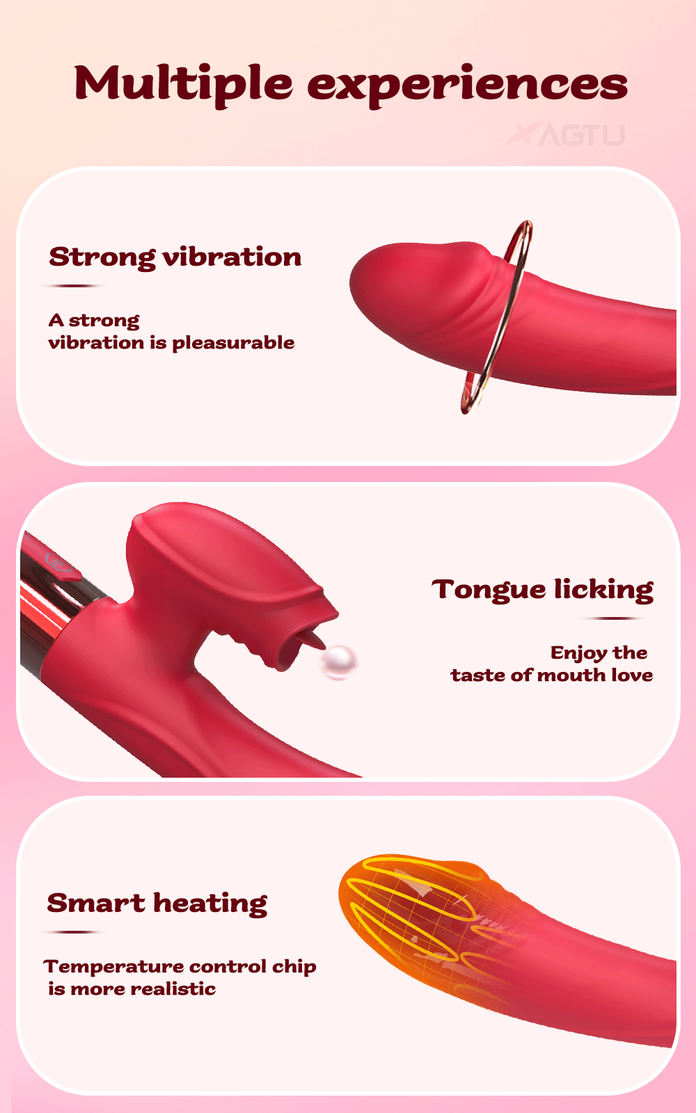 "HeatWave Bunny" – Vibromasseur Rabbit Chauffant & Lèche-Clitoris