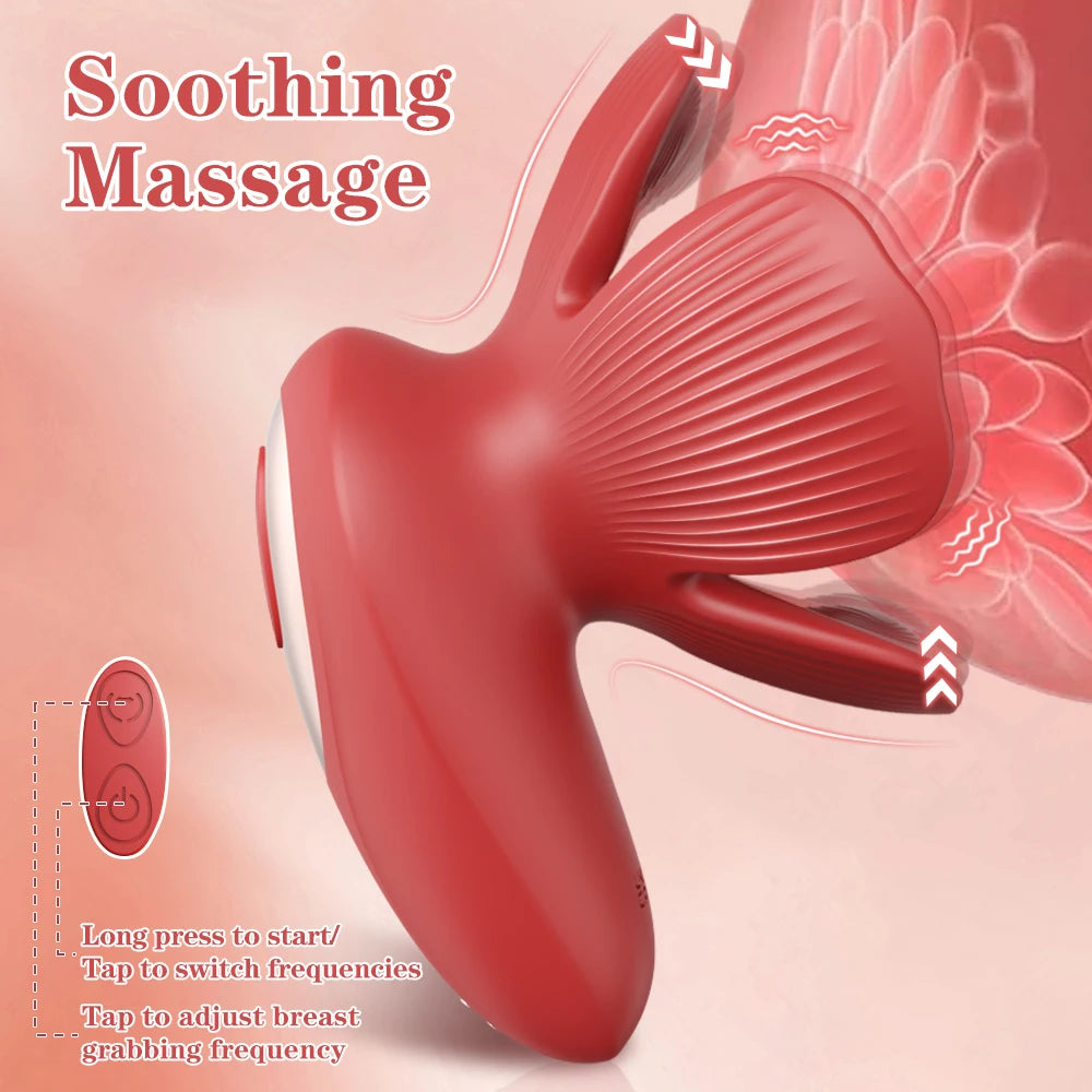 "BreastPulse" – Stimulateur Puissant pour Seins & Clitoris