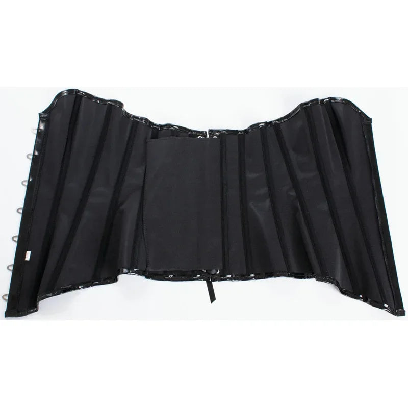 Velvet Night – Corset Vinyle Brillant