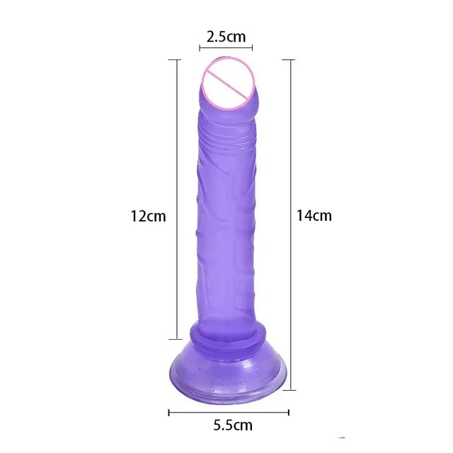 "Sensual Bliss" – Dildo Strap-On avec Stimulateur G-Spot et Clitoris
