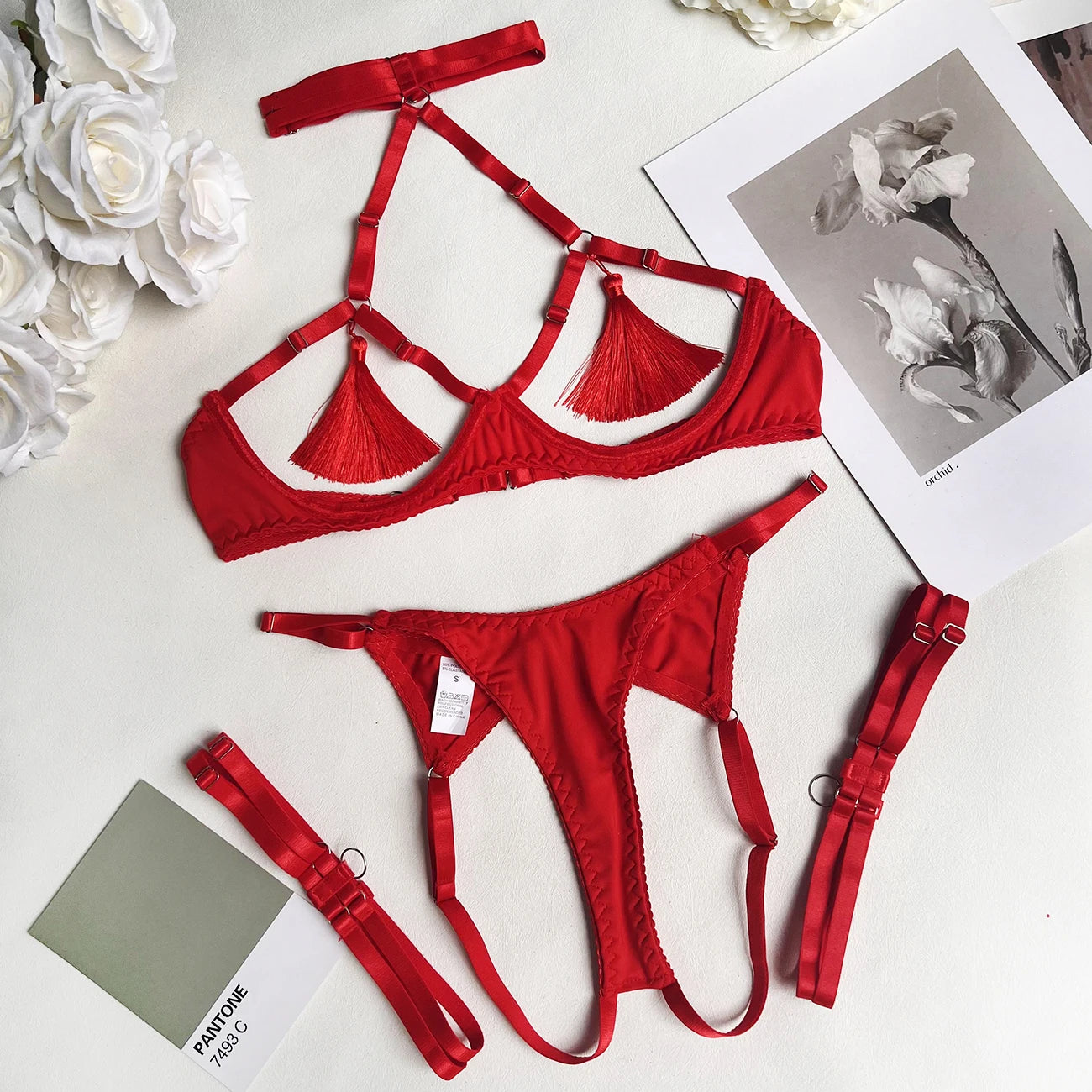 "Tassel Temptation" – Lingerie Sexy et Audacieuse