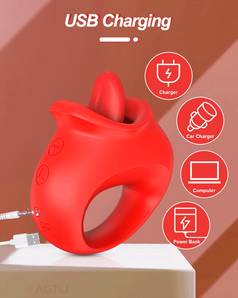 "LickWave" – Stimulateur Clitoridien à Langue Vibrante