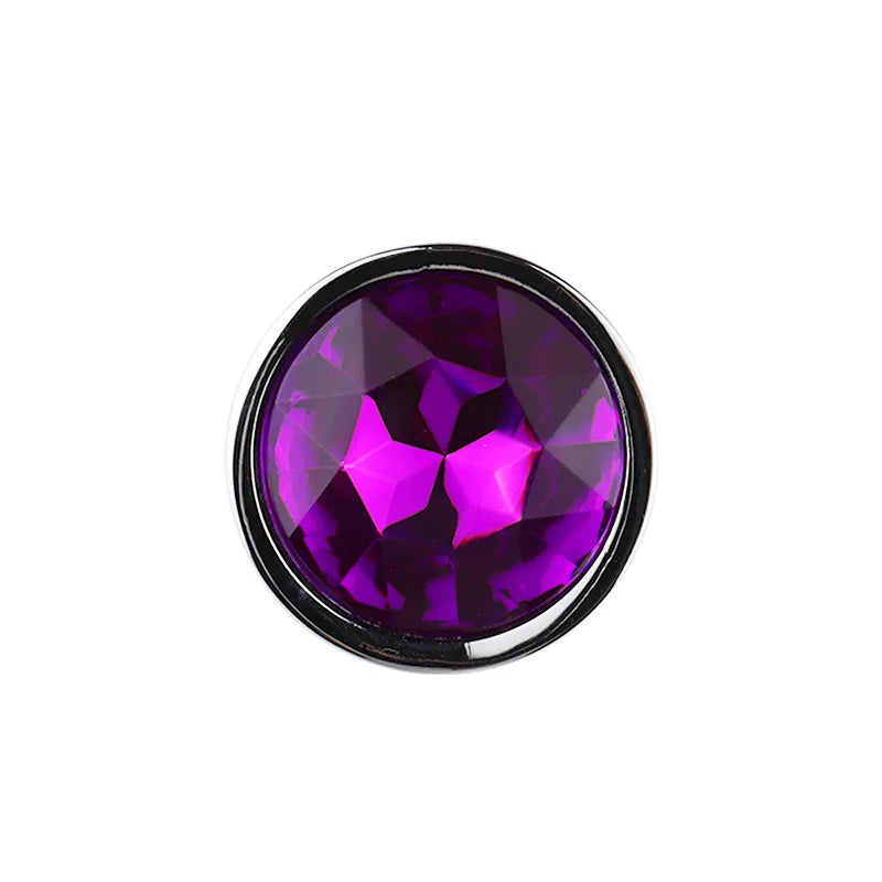 "Heart-Shaped Stainless Steel Butt Plug" – Bijou Anal Élégant en Métal Lisse