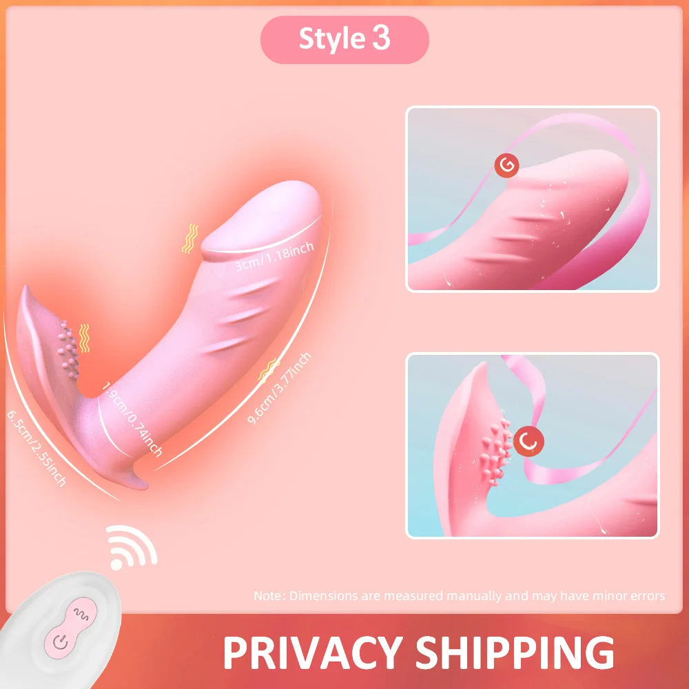 "Secret Pulse" – Vibromasseur Discret Télécommandé