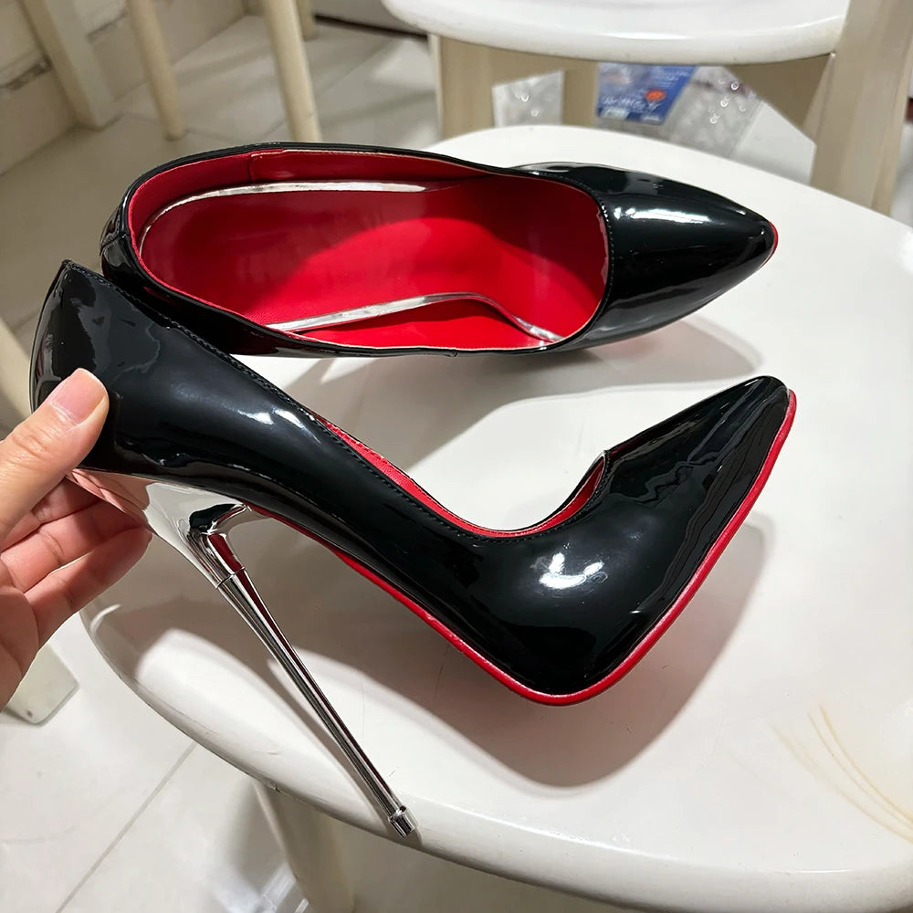 "16cm Plated Heel Fetish Pumps" – Escarpins Extrêmes pour Catwalk & Soirées Drag