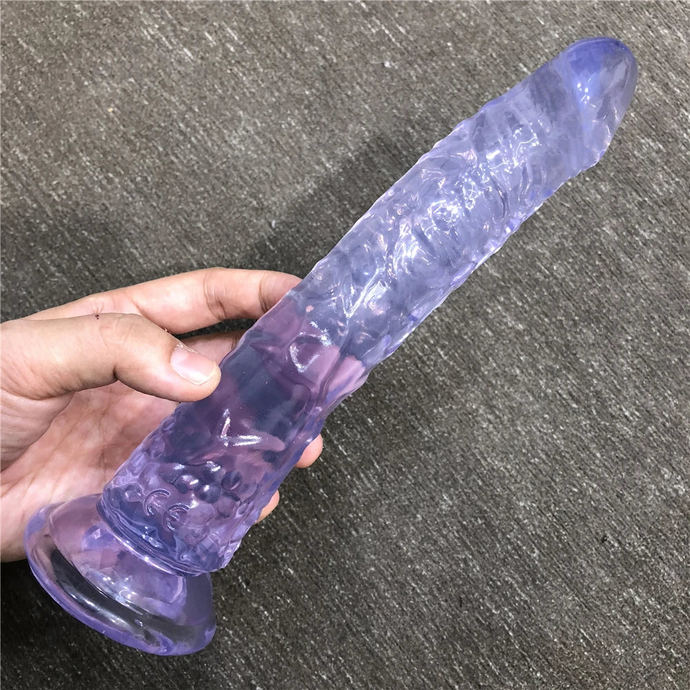 "PleasureMax" – Dildo Réaliste avec Vibromasseur et Ventouse pour Stimulation Anale et Vaginale