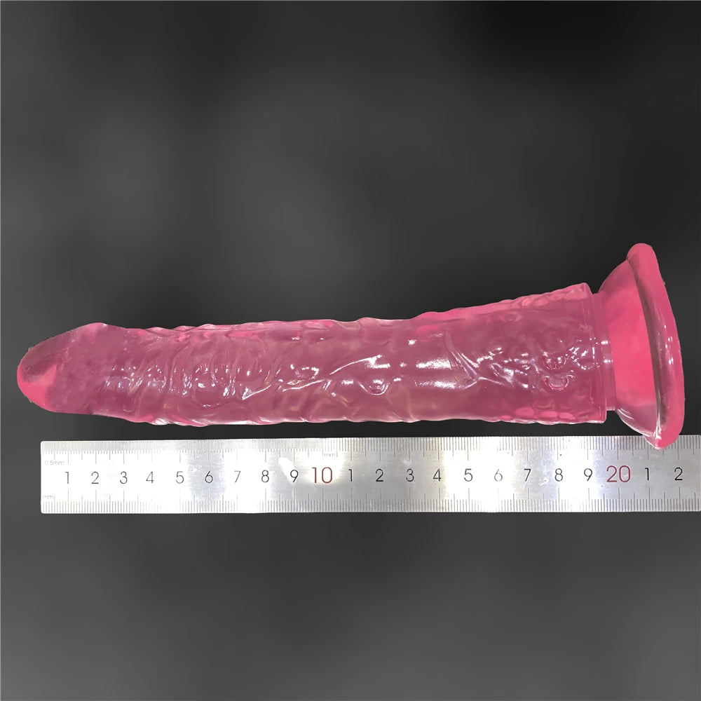 "PleasureMax" – Dildo Réaliste avec Vibromasseur et Ventouse pour Stimulation Anale et Vaginale