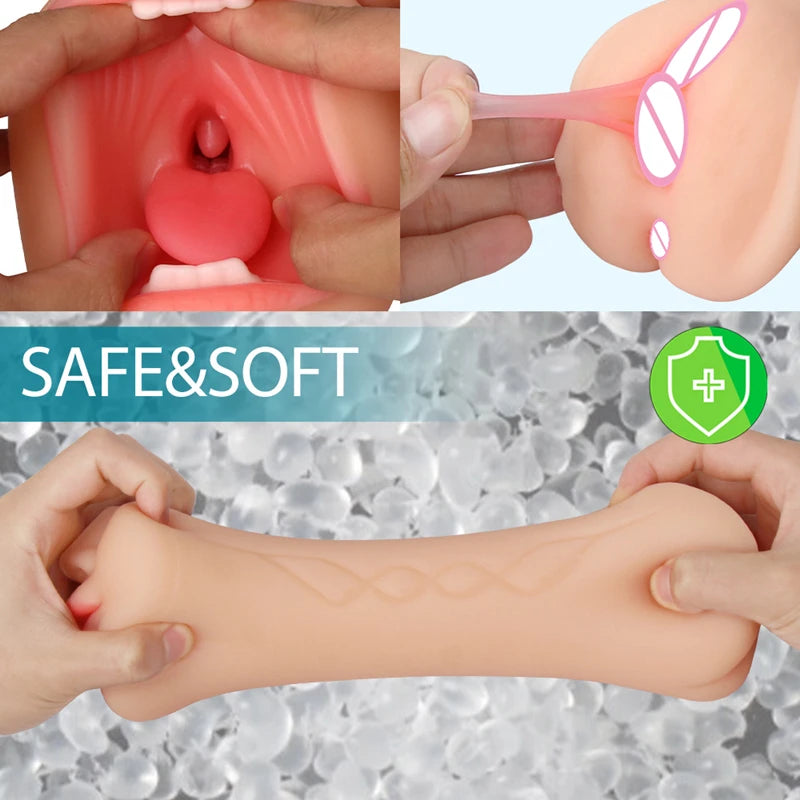 Masturbateur 3-en-1 – Expérience Ultra-Réaliste
